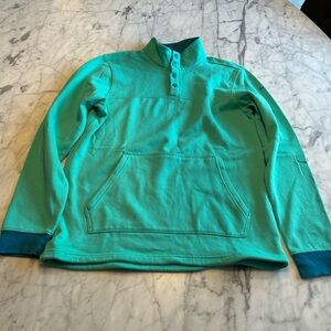 Columbia Teal Fleece Pullover